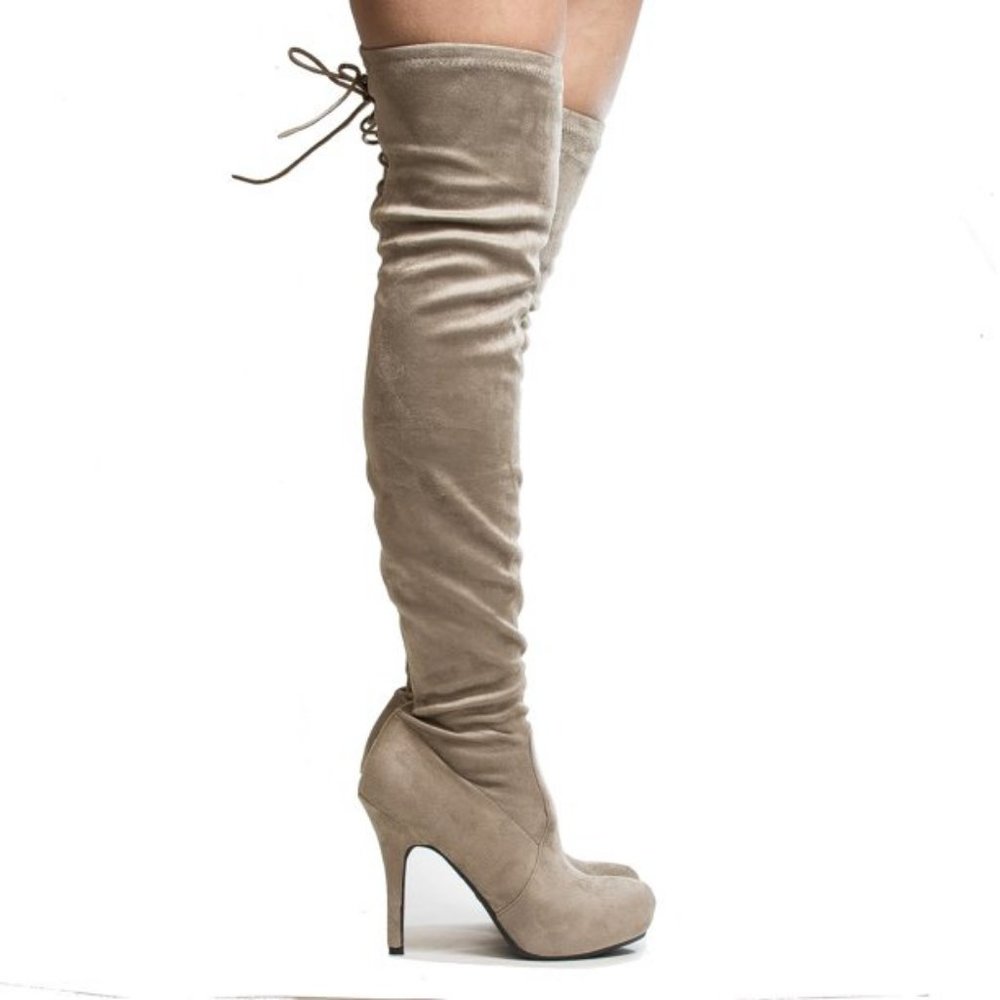 Dollhouse Over the Knee Boots 8.5